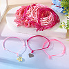 80Pcs 8 Colors Adjustable Nylon Cord Bracelet Making BJEW-TA00668-7