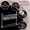   Transparent Acrylic Earring Display Hanging Stands EDIS-PH0001-47-5