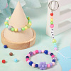 300Pcs 15 Colors Opaque Acrylic Beads SACR-TA0001-13-7