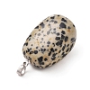 Natural Dalmatian Jasper Pendants X-G-k302-B21-3