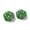 Imitation Jade Glass Beads GLAA-D017-01B-2