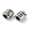 Oval with Constellation 304 Stainless Steel Beads STAS-E215-05AS-10-2