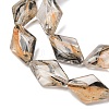 Transparent Handmade Lampwork Beads LA-CBAF0C8-02H-2
