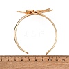 Alloy & Iron Cuff Bangles for Women LS-BJEW-F501-01A-KCG-5