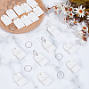 18 Bags ABS Plastic Toilet Paper Dispenser AJEW-CN0006-69-4