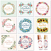 10 Sheets Paper Lip Balm Adhesive Label Stickers STIC-WH0026-018-1