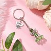 Glass Beaded Keychains KEYC-MZ00031-04-1