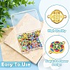 25Pcs 5 Colors 3D Printed Alloy Connector Charms FIND-YW0011-78-3