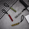 4Pcs 4 Colors Polypropylene Outdoor EDC Braid Pendant for Parachute Cord FIND-FG0003-70-5