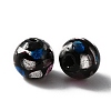 Handmade Lampwork Bead GLAA-WH0033-48F-1