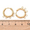 304 Stainless Steel Hoop Earring Findings STAS-D183-02A-G-2