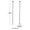 Iron Flat Head Pins IFIN-YW0001-42C-4