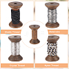Wooden Empty Spools for Wire TOOL-WH0125-54B-4