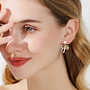 20Pcs 2 Colors 316 Surgical Stainless Steel Clip-on Earring Findings STAS-BBC0008-58A-6
