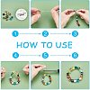 Handmade Luminous Lampwork Beads LAMP-NB0001-11-4