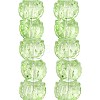 Electroplate Baking Paint Transparent Glass Beads Strands GL-CBA17FF-02H-2