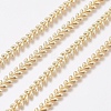 Brass Handmade Cobs Chains CHC-G006-18G-2