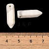 Natural Howlite Pointed Pendants G-C158-05N-3