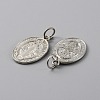 Alloy with Iron Pendants FIND-WH0126-228P-2