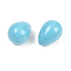 Electroplate Opaque Glass Beads GLAA-A044-02E-2