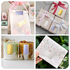 3 Rolls 3 Styles Vinyl Plastic Printable Holographic Stickers OFST-TA0001-10E-10