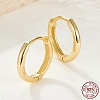 925 Sterling Silver Hoop Earrings for Women EJEW-F317-06G-2