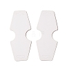 Blank Cardboard Necklace Display Cards CDIS-A004-01A-2