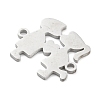 304 Stainless Steel Connector Charms STAS-P332-08P-2