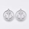 Non-Tarnish 201 Stainless Steel Pendants STAS-S110-013P-1