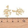 Brass Pendants KK-C143-46F-G-3