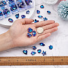 Glass Rhinestone Pendants YS-TAC0007-01A-4