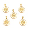 Brass Enamel Pendants KK-P209-03G-02-RS-1