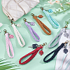8Pcs Handmade Macrame Cotton Threads Wrist Strap Pendant Decoration HJEW-PH01990-4
