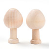 Unfinished Wood Mushroom Ornaments WOOD-T032-07-1