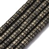 Natural Pyrite Beads Strands G-L624-I13-3x6mm-2
