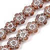 Czech Pressed Glass Beads GLAA-I061-32B-1