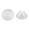 Faceted Hexagon DIY Candle Cup Silicone Molds DIY-Q037-09A-3