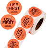 500Pcs Paper Adhesive Label Stickers STIC-WH20010-25B-1