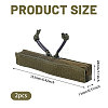 Nylon & Plastic Outdoor Tactical Vest Zipper Strip DIY-WH0128-60B-2