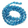 Glass Beads Strands GLAA-R024-6x4mm-4-4