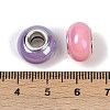 Opaque Resin European Beads RESI-C059-01G-3