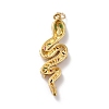 Rack Plating Brass Micro Pave Cubic Zirconia Pendants KK-A160-12G-2