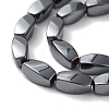 Non-Magnetic Synthetic Hematite Beads Strands X-IM601-6x12-3