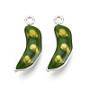 Alloy Enamel Pendants PALLOY-T092-30P-1