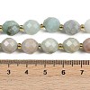 Natural Flower Amazonite Beads Strands G-N342-149I-02-5
