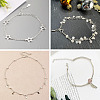 6Pcs 6 Style Sterling Silver Cable Chain Extender FIND-TA0002-40-9
