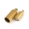 304 Stainless Steel Magnetic Clasps Hand Polished X-STAS-C127-10G-2