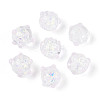 Handmade Foil Lampwork Beads Strands FOIL-T008-02H-2