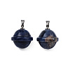 Natural Sodalite Pendants PORC-T132-053G-2