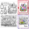 Custom PVC Plastic Clear Stamps DIY-WH0448-0599-1